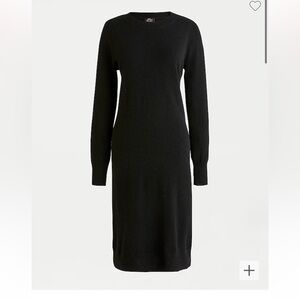 J crew everyday long sleeve cashmere dress